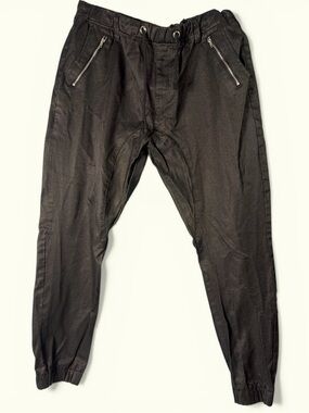MEN'S  MOTORCYCLE PANTS PARTISAN  BLACK SIZE 36x30